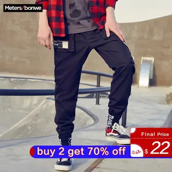 Metersbonwe 2020 New Men cargo Pants Spring Autumn Casual Little Trousers Fashion Beam feet Jogging Pants Male Sports pant
Metersbonwe 2020 New Men cargo Pants Spring Autumn Casual Little Trousers Fashion Beam feet Jogging Pants Male Sports pant