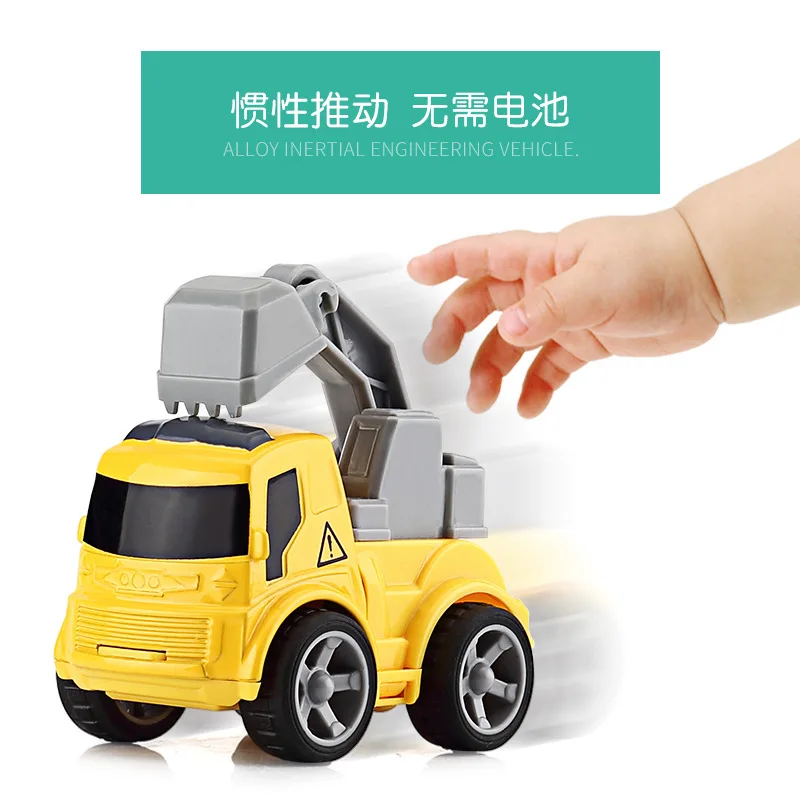 Boy Alloy Engineering Vehicle Toy Car Package Children Drop-resistant Inertia Engineering Vehicle Baby Mini Small Car
Boy Alloy Engineering Vehicle Toy Car Package Children Drop-resistant Inertia Engineering Vehicle Baby Mini Small Car