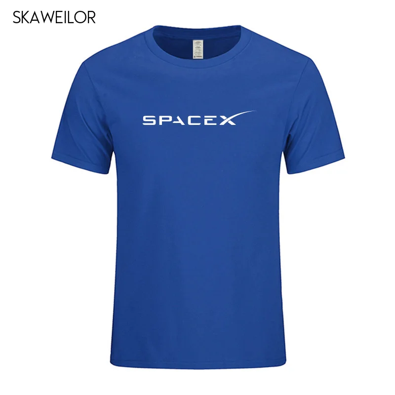 Space X Футболка мужская 2019 летний Повседневный Топ с коротким рукавом Новинка Occupy