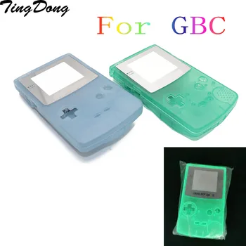 Plastic Luminous Housing Shell Fluorescent Case For GBC Gameboy Color Glow Blue Green Color Case Cover
Plastic Luminous Housing Shell Fluorescent Case For GBC Gameboy Color Glow Blue Green Color Case Cover