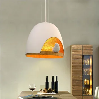 Post-modern Creative LED Black/White Resin Bird Pendant Lights Lamp Dining room cafe bar loft drop lights Nordic Suspended lamp
Post-modern Creative LED Black/White Resin Bird Pendant Lights Lamp Dining room cafe bar loft drop lights Nordic Suspended lamp