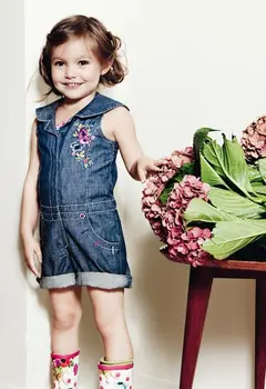 Summer children's wear new girls 'children's embroidered picture cowboy shorts jumpsuit
Summer children's wear new girls 'children's embroidered picture cowboy shorts jumpsuit