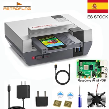 RETROFLAG NESPi 4 Case Raspberry Pi 4 Case with SSD Cartridge Adapter Cooling Fan Heatsink for Raspberry Pi 4 ModelB Nespi4 Case
RETROFLAG NESPi 4 Case Raspberry Pi 4 Case with SSD Cartridge Adapter Cooling Fan Heatsink for Raspberry Pi 4 ModelB Nespi4 Case