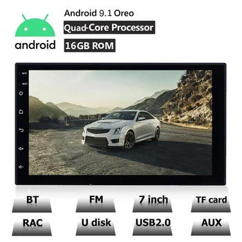 Android 9.1 Car Multimedia Player 2 din 7" Car Radio GPS Navigation Autoradio WiFi USB Bluetooth Mirrorlink Tape Recorder Camera
Android 9.1 Car Multimedia Player 2 din 7" Car Radio GPS Navigation Autoradio WiFi USB Bluetooth Mirrorlink Tape Recorder Camera