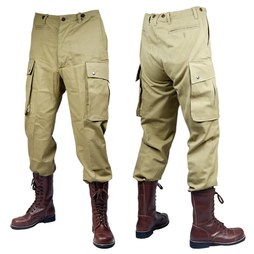 

WWII WW2 US 101 Airborne Division TCU M42 Officer PANTS Paratrooper Uniform Trousers