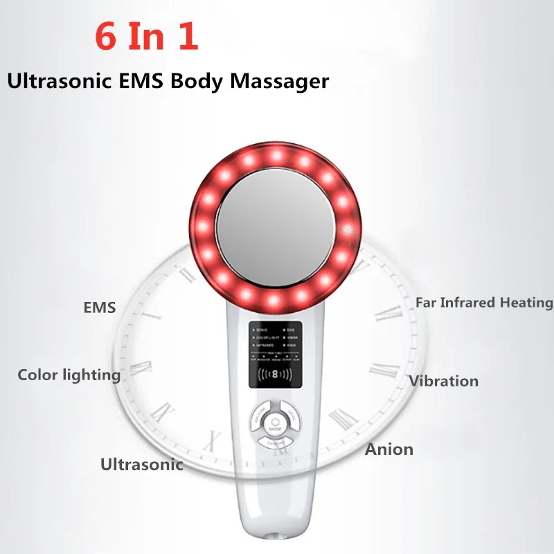 Ultrasound Infrared EMS Body Slimming Massage 6 In 1 Fat Burner Weight Loss Beautifying Skin Machine
Ultrasound Infrared EMS Body Slimming Massage 6 In 1 Fat Burner Weight Loss Beautifying Skin Machine