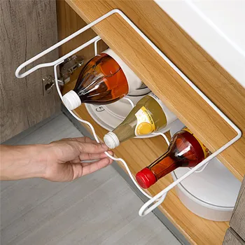 Kitchen Beer Bottle Storage Rack Home Seamless Drawer Shelf Container Hanging Wrought Iron Hook Kitchen Organizer # A
Kitchen Beer Bottle Storage Rack Home Seamless Drawer Shelf Container Hanging Wrought Iron Hook Kitchen Organizer # A