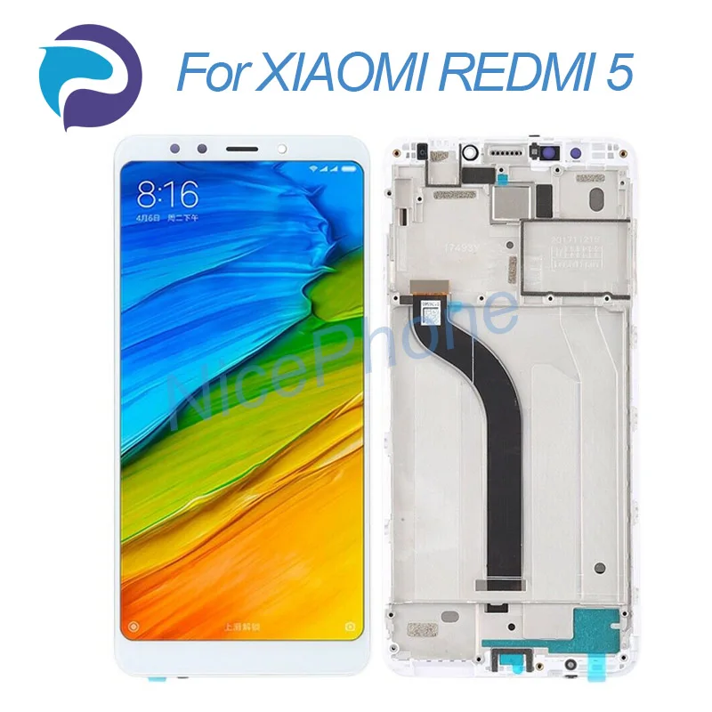 IPS LCD+Frame For Xiaomi Redmi 5 LCD Display Screen Replacement For Redmi 5 LCD Assembly MDG1 MDTI MDI1 for xiaomi redmi 5 lcd
IPS LCD+Frame For Xiaomi Redmi 5 LCD Display Screen Replacement For Redmi 5 LCD Assembly MDG1 MDTI MDI1 for xiaomi redmi 5 lcd