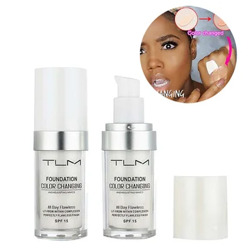 TLM 30ml Color Changing Liquid Foundation Full Coverage Base Makeup Cosmetics Concealer Cream Long Lasting Face Matte Foundation
TLM 30ml Color Changing Liquid Foundation Full Coverage Base Makeup Cosmetics Concealer Cream Long Lasting Face Matte Foundation