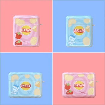 Clasic Potato Chips Earphone Case Soft Silicone Cover for AirPods 1 2 Bluetooth Headset Charging Box Lovely Cases with Hook
Clasic Potato Chips Earphone Case Soft Silicone Cover for AirPods 1 2 Bluetooth Headset Charging Box Lovely Cases with Hook