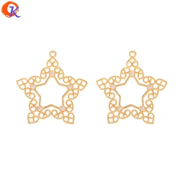 Cordial Design 20Pcs 25*26MM Jewelry Accessories/DIY Making/Star Shape/Genuine Gold Plating/Hand Made/Earring Findings/CZ Charms
Cordial Design 20Pcs 25*26MM Jewelry Accessories/DIY Making/Star Shape/Genuine Gold Plating/Hand Made/Earring Findings/CZ Charms