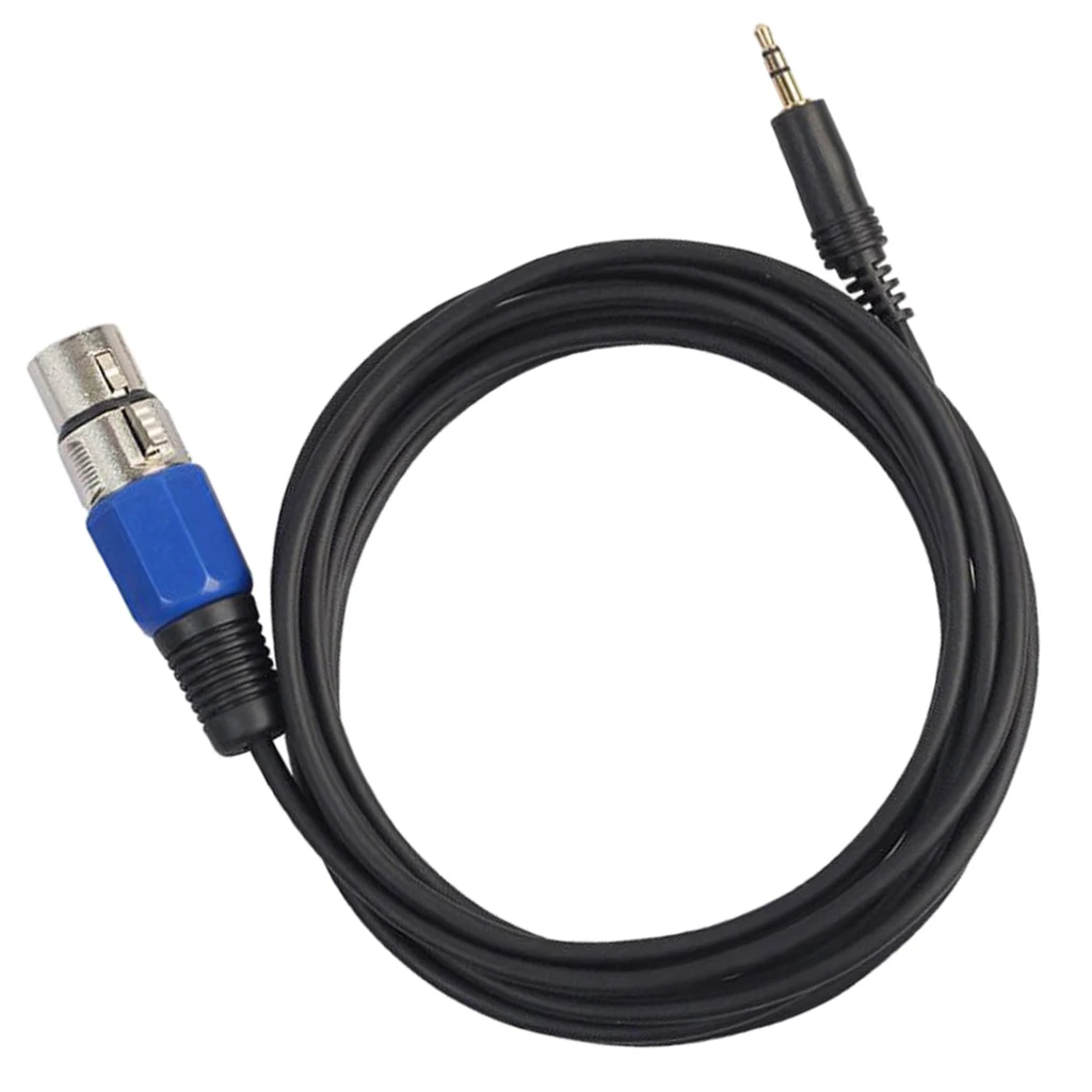 1.5 Meter Wearable 3.5 mm Jack Male to XLR Female Stereo Audio Cable Cord for Microphone Speaker Mixer 1.5 Meter Wearable 3.5 mm Jack Male to XLR Female Stereo Audio Cable Cord for Microphone Speaker Mixer