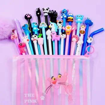 30Pcs Funny Cute Kawai Gel Pen Black Cat Magic Panda Pig Kawaii Stationery Office Accessory Unicorn Back to School Supply Thing
30Pcs Funny Cute Kawai Gel Pen Black Cat Magic Panda Pig Kawaii Stationery Office Accessory Unicorn Back to School Supply Thing