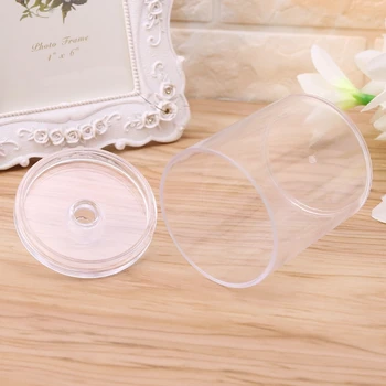 Drop Ship. Clear Plastic Cosmetic Organizer Cotton Swabs Box Round Case Storage for Home
Drop Ship. Clear Plastic Cosmetic Organizer Cotton Swabs Box Round Case Storage for Home
