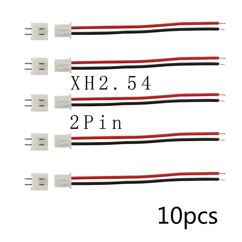10 sets/batch JST 2-pin XH2.54 XH 2.54mm 2P fine pitch 2.54mm male plug terminal socket cable connector 20CM length 26AWG
10 sets/batch JST 2-pin XH2.54 XH 2.54mm 2P fine pitch 2.54mm male plug terminal socket cable connector 20CM length 26AWG