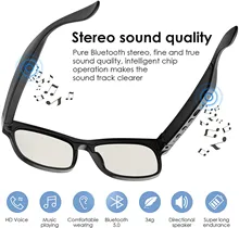 NEW Sunglasses Headphone with Bluetooth 5.0 Bone Conduction Earphone Headsets Smart Glasses with Mic Speaker Wireless Stereo
NEW Sunglasses Headphone with Bluetooth 5.0 Bone Conduction Earphone Headsets Smart Glasses with Mic Speaker Wireless Stereo