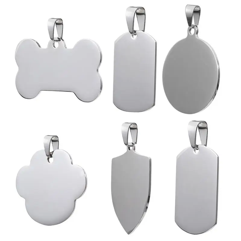 6pcs Personalized Collar Pet ID Tag Stainless Steel Bone Shape Pet ID Tag Personalized Name Tags Dog Cat Tags(Mixed Patterns)
6pcs Personalized Collar Pet ID Tag Stainless Steel Bone Shape Pet ID Tag Personalized Name Tags Dog Cat Tags(Mixed Patterns)