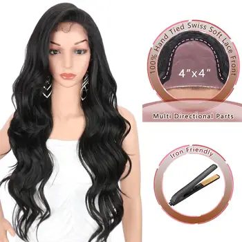 Youthfee Long Black Synthetic Hair Wavy wigs For Women With Baby Hair Lace Front Wigs Black 27 Inch Body Wave Lace Hair Wigs
Youthfee Long Black Synthetic Hair Wavy wigs For Women With Baby Hair Lace Front Wigs Black 27 Inch Body Wave Lace Hair Wigs