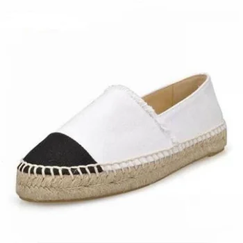 espadrilles women 2020 genuine leather shoes women flat shoes women Canvas Slip-On Round Toe Shallow shoes size 34-42 
espadrilles women 2020 genuine leather shoes women flat shoes women Canvas Slip-On Round Toe Shallow shoes size 34-42