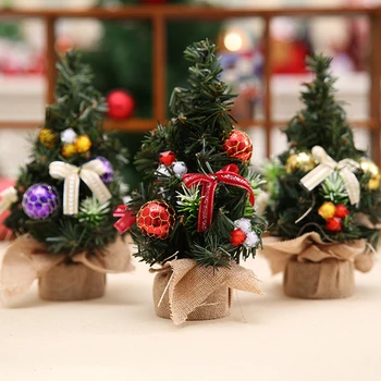 Artificial Tabletop Mini Christmas Trees Figurines Xmas Landscape Figurine Dolls House Tree Miniatures Home Decorations
Artificial Tabletop Mini Christmas Trees Figurines Xmas Landscape Figurine Dolls House Tree Miniatures Home Decorations