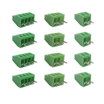 2-4PIN 2.54mm(0.1") Pitch PCB Universal Screw Terminal Blocks Board to Wire Connector KF120-2.54-2P-3P-4P Straight Pin Terminals
2-4PIN 2.54mm(0.1") Pitch PCB Universal Screw Terminal Blocks Board to Wire Connector KF120-2.54-2P-3P-4P Straight Pin Terminals