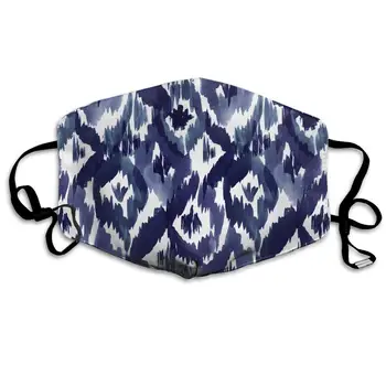 Garde Art Studio Soft Mouth Cover Mask Face Masks, Unisex Washable Dust/Mask, Indigo Blue Ikat Air Fog with Earloops
Garde Art Studio Soft Mouth Cover Mask Face Masks, Unisex Washable Dust/Mask, Indigo Blue Ikat Air Fog with Earloops