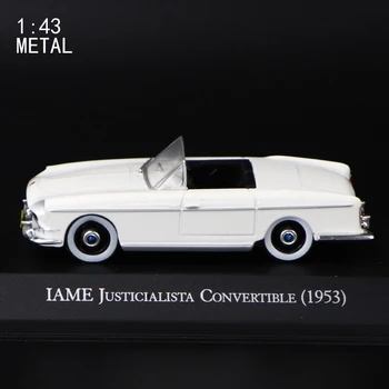 1:43 IXO IAME JUSTICIALISTA CONVERTIBLE(1953) METAI metal car model saloon car Wecker model diecast SMALL GIFT
1:43 IXO IAME JUSTICIALISTA CONVERTIBLE(1953) METAI metal car model saloon car Wecker model diecast SMALL GIFT