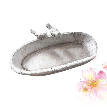 1pc Bird Feeding Tool Bird Feeder Flower Base Water and Food Container Flower Pot with Bird Shaped Decor (Light Grey)
1pc Bird Feeding Tool Bird Feeder Flower Base Water and Food Container Flower Pot with Bird Shaped Decor (Light Grey)