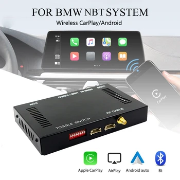 Car Wireless Carplay Activator Android Auto Interface Box For-BMW NBT 1234567 Series F10 F20 F30 X1-X6 M2-M6 MINI Z4
Car Wireless Carplay Activator Android Auto Interface Box For-BMW NBT 1234567 Series F10 F20 F30 X1-X6 M2-M6 MINI Z4