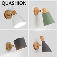 Nordic Solid Wood Macaron Colorful wall lamp LED bedroom bedside lampara Creative adjustable reading бра home decor wall light
Nordic Solid Wood Macaron Colorful wall lamp LED bedroom bedside lampara Creative adjustable reading бра home decor wall light