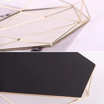 Nordic Style Holder Desktop Plate Iron Organizer Kitchen Sundries Geometry Three-dimensional Cosmetics Jewelry Storage Tray
Nordic Style Holder Desktop Plate Iron Organizer Kitchen Sundries Geometry Three-dimensional Cosmetics Jewelry Storage Tray