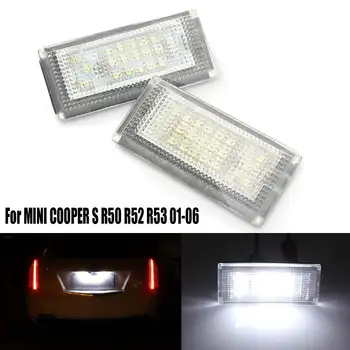 2pcs Error Free 18 LED Car Number License Plate Light for BMW MINI COOPER R50 W10 TB86244 R52 W10 TF91466 S R53 W11 TK88239
2pcs Error Free 18 LED Car Number License Plate Light for BMW MINI COOPER R50 W10 TB86244 R52 W10 TF91466 S R53 W11 TK88239