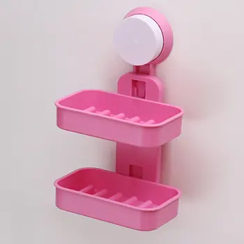 Bathroom Strong Electrostatic Suction Cup Soap Box Bathroom Large Double Drain Soap Box Soap Dish Drop Shipping Sale
Bathroom Strong Electrostatic Suction Cup Soap Box Bathroom Large Double Drain Soap Box Soap Dish Drop Shipping Sale