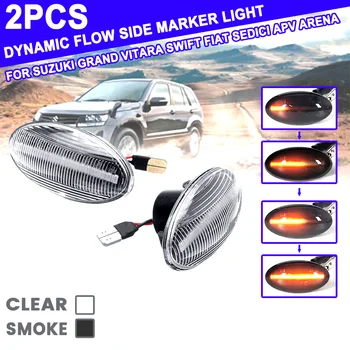 1 Pair Light Flowing Indicator Repeater Dynamic LED Side Marker Day 12v Turn Signal Lamp For Suzuki Swift Alto SX4 Jimmy Vitar
1 Pair Light Flowing Indicator Repeater Dynamic LED Side Marker Day 12v Turn Signal Lamp For Suzuki Swift Alto SX4 Jimmy Vitar