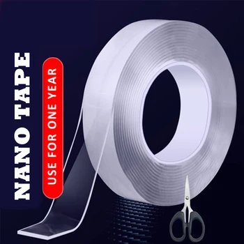 QCUSTOM Tape Reuse Traceless Removable Sticker Glue Gadget Loop Disks Double Sided Tape Nano Transparent Magic Adhesive gekko 3
QCUSTOM Tape Reuse Traceless Removable Sticker Glue Gadget Loop Disks Double Sided Tape Nano Transparent Magic Adhesive gekko 3
