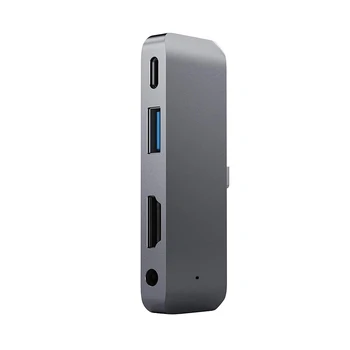 USB C Hub Adapter with USB-C Type C PD Charging 4K HDMI USB 3.0 3.5mm Headphones for Laptop WC7366 (Grey)
USB C Hub Adapter with USB-C Type C PD Charging 4K HDMI USB 3.0 3.5mm Headphones for Laptop WC7366 (Grey)