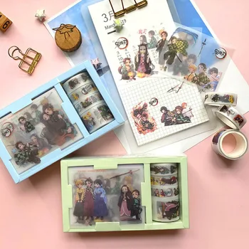 Anime Demon Slayer Kimetsu No Yaiba Kamado Tanjirou Cute Bubble Stickers Tape Notebook Diary DIY Decor Stationery Kids Gift Box
Anime Demon Slayer Kimetsu No Yaiba Kamado Tanjirou Cute Bubble Stickers Tape Notebook Diary DIY Decor Stationery Kids Gift Box