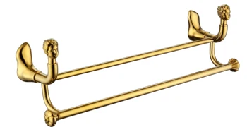 FREE SHIP Classic new design beauty series gold color bathroom double towel bar 
FREE SHIP Classic new design beauty series gold color bathroom double towel bar