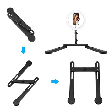 LED Selfie Ring Light Cell Phone Holder Stand Fill Light Table Holder Ring Lamp For Youtube Live Stream Makeup Camera Lamp
LED Selfie Ring Light Cell Phone Holder Stand Fill Light Table Holder Ring Lamp For Youtube Live Stream Makeup Camera Lamp