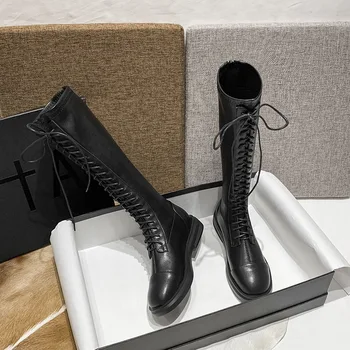 New elastic system with 2020 winter boots female knight but knee high boots thin cylinder Martin boots for women
New elastic system with 2020 winter boots female knight but knee high boots thin cylinder Martin boots for women