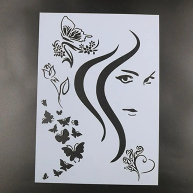 Stencils Bullet Journal Beautiful Girl Painting Template DIY Embossing Stencils Accessories For Scrapbooking Stencil Reusable
Stencils Bullet Journal Beautiful Girl Painting Template DIY Embossing Stencils Accessories For Scrapbooking Stencil Reusable