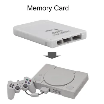 PS1 Memory Card 1 Mega Memory Card For PlayStation 1 One PS1 PSX Game Useful Practical Affordable White 1M 1MB
PS1 Memory Card 1 Mega Memory Card For PlayStation 1 One PS1 PSX Game Useful Practical Affordable White 1M 1MB