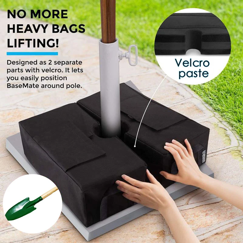 Outdoor Canopy Detachable Umbrella Base Weight Bag Cantilever Offset Patio Sunshade Sun Umbrella Support Frame Fixed Sandbags Gazebos Aliexpress