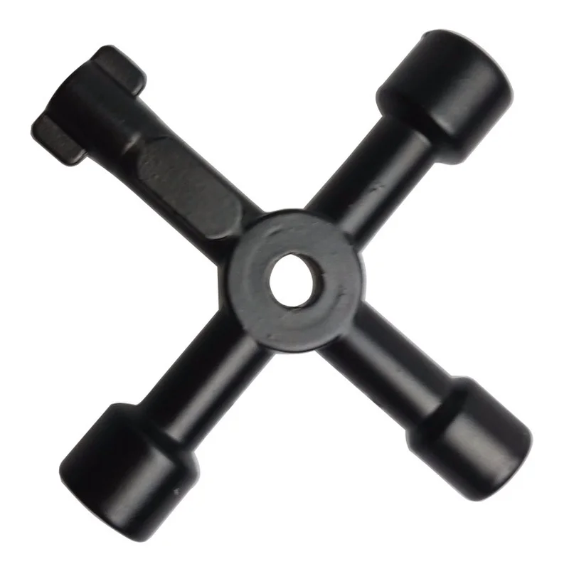 Metric Cross Wrench Multifunction Tool Electric Control Cabinet Triangular Key Wrench Elevator Train Door Valve Square Hole Key
Metric Cross Wrench Multifunction Tool Electric Control Cabinet Triangular Key Wrench Elevator Train Door Valve Square Hole Key