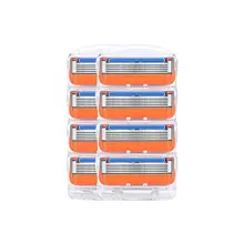 8pcs/set Razor Blades For Men 5 layer facial care shaver cassettes shaving blades
8pcs/set Razor Blades For Men 5 layer facial care shaver cassettes shaving blades