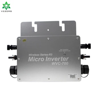 WVC700 Solar Inverter Grid Tie Inverter MPPT Waterproof Micro Inversor Solar Convertor 22-50VDC to 80-280 VAC Auto Match
WVC700 Solar Inverter Grid Tie Inverter MPPT Waterproof Micro Inversor Solar Convertor 22-50VDC to 80-280 VAC Auto Match