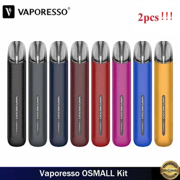 2pcs/lot Original Vaporesso Osmall Kit with 350mAh Built-in Battery Vape 2ml Pod 1.2ohm Coil Electronic Cigarette Vapor Vaping
2pcs/lot Original Vaporesso Osmall Kit with 350mAh Built-in Battery Vape 2ml Pod 1.2ohm Coil Electronic Cigarette Vapor Vaping