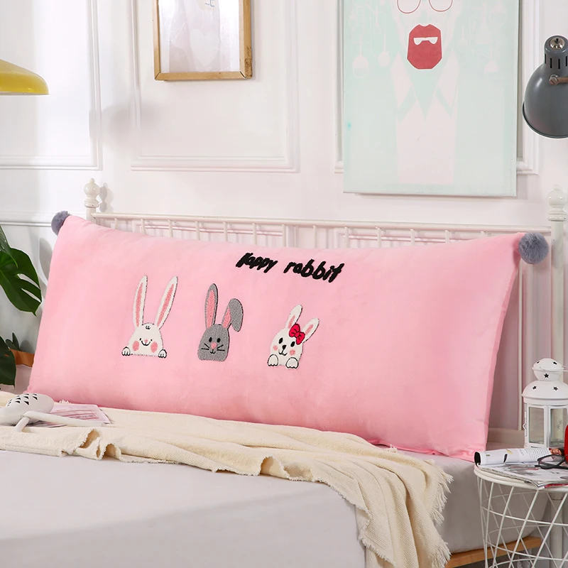 

Multifunction Long Pillow High-grade Luxury Simple Cartoon Cute Bed Cushion Bed soft Modern simplicity Bed pillow For Sleeping