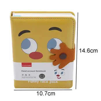 1pc Creative Cartoon Notebook PU Notepad Magnetic Button Illustration Color Page Fresh Small Students Hand Book Notepad X0F1
1pc Creative Cartoon Notebook PU Notepad Magnetic Button Illustration Color Page Fresh Small Students Hand Book Notepad X0F1