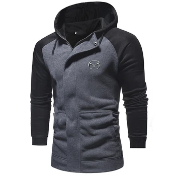 Fashion Fitness Patchwork Sweatshirt Men Zipper England Style Warm Hooded Brand Hip Hop Mazda Car LOGO Tops Fast delivery
Fashion Fitness Patchwork Sweatshirt Men Zipper England Style Warm Hooded Brand Hip Hop Mazda Car LOGO Tops Fast delivery